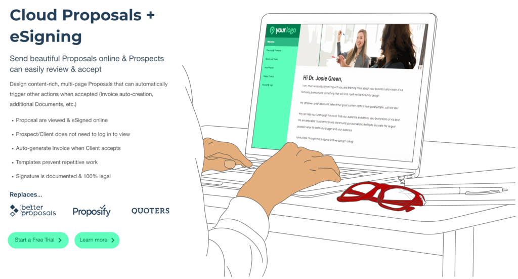 screenshot of suitedash.com